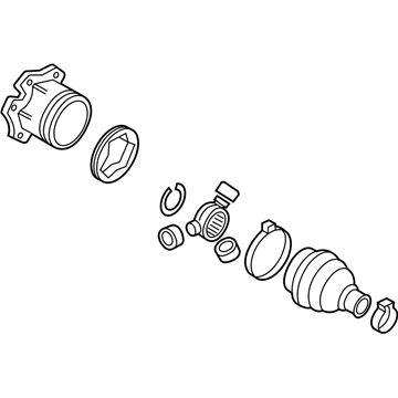 Volkswagen Golf CV Joint - 3C0-498-103-NX