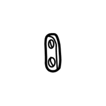 Volkswagen 701-827-267-A Corner Panel Plate