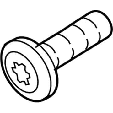 Volkswagen N-909-542-01 Fog Lamp Assembly Screw
