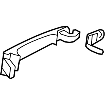 Volkswagen 5N0-837-205-M-GRU Handle, Outside