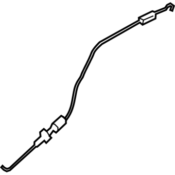 Volkswagen Tiguan Door Latch Cable - 5N0-837-085-C
