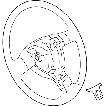 Volkswagen Golf R Steering Wheel - 5K0-419-091-AR-ASZ