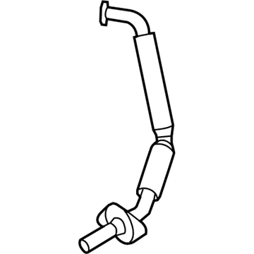 Volkswagen EGR Tube - 7B0-131-637-A