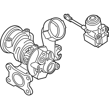 Volkswagen Turbocharger - 04E-145-721-G