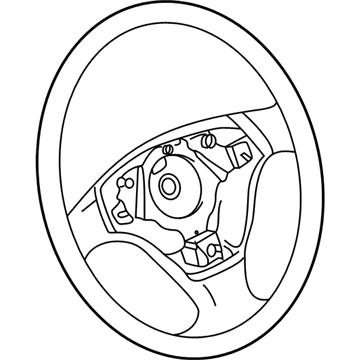 Volkswagen Steering Wheel - 1HM-419-091-N-01C