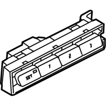 Volkswagen Touareg Power Seat Switch - 7P1-959-769-C