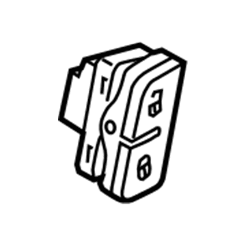 Volkswagen Door Lock Switch - 7P6-962-126-B