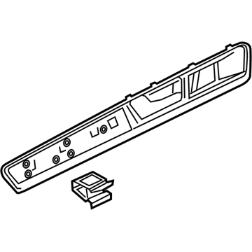 Volkswagen Touareg Interior Door Handle - 7P6-867-102-BA-OUM