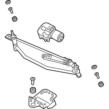 Volkswagen Arteon Wiper Linkage - 3G1-955-023-G