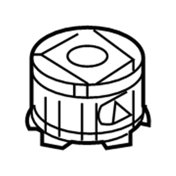 Volkswagen Touareg Differential Mount - 7P6-599-035