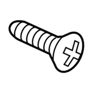 Volkswagen N-106-115-02 Rear Shield Screw