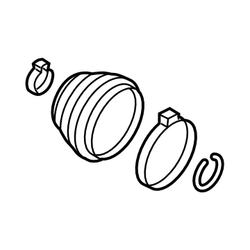 Volkswagen Taos CV Joint Boot - 5QN-498-203-C