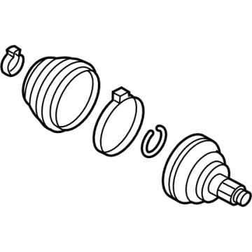 Volkswagen Taos CV Joint - 5QN-498-099-B
