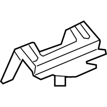 Volkswagen 5N0-861-821 Retaining Bracket