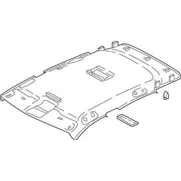 Volkswagen 5NN-867-501-AR-2ZX Headliner
