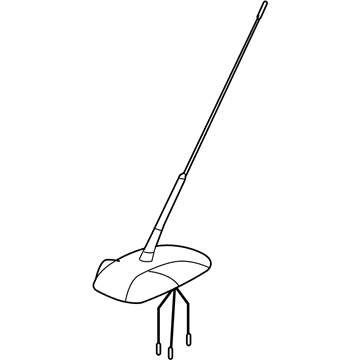 Volkswagen Beetle Antenna - 1C0-035-505
