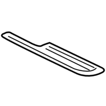 Volkswagen 5GM-853-665-9B9 Outer Grille