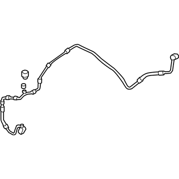 Volkswagen R32 A/C Hose - 1K0-820-741-BD