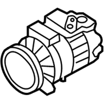Volkswagen A/C Compressor - 1K0-820-808-G