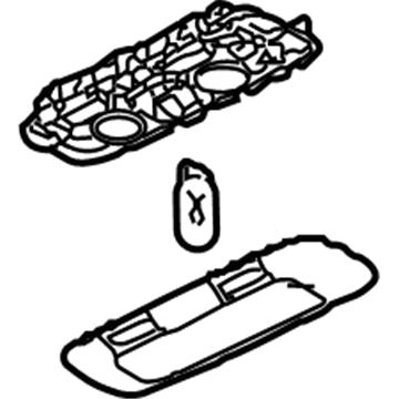 Volkswagen CC Interior Lights - 3C0-947-291-F-95T