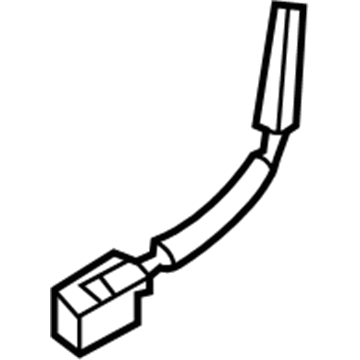 Volkswagen Beetle Door Latch Cable - 5C3-827-531-B