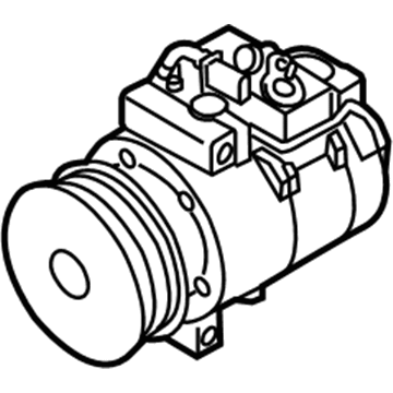 Volkswagen Touareg A/C Compressor - 7L6-820-803-B