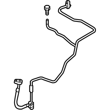 Volkswagen Touareg A/C Hose - 7L0-820-750-M