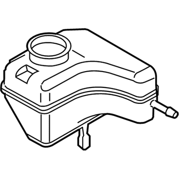 Volkswagen Jetta Brake Master Cylinder Reservoir - 1K1-611-301-D