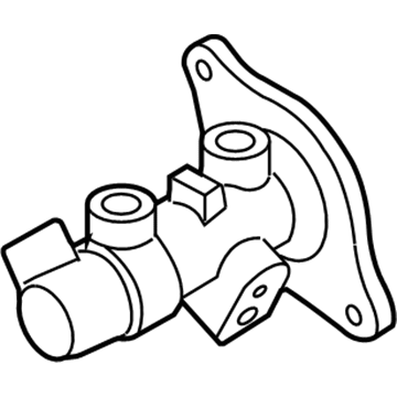 Volkswagen Rabbit Brake Master Cylinder - 1K1-614-019-K