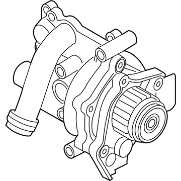 Volkswagen Jetta Water Pump - 06H-121-026-AB