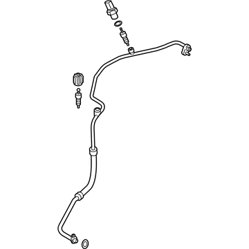 Volkswagen Tiguan A/C Hose - 5QF-816-741-C
