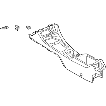 Volkswagen Jetta Center Console - 17B-863-241-D-RM5
