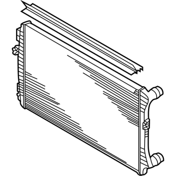 Volkswagen Jetta Radiator - 5Q0-121-251-GQ