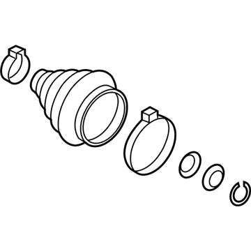 Volkswagen Atlas Cross Sport CV Joint Boot - 3QF-598-203