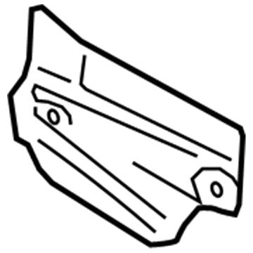 Volkswagen 06E-253-244-H Rear Shield