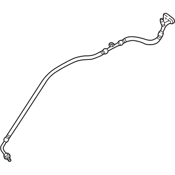 Volkswagen Cabrio A/C Hose - 1H1-820-741-B