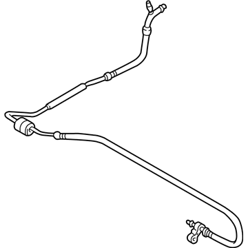 Volkswagen Cabrio A/C Hose - 1E1-820-743-E
