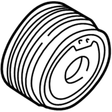 Volkswagen Cabrio A/C Clutch - 357-820-811-C