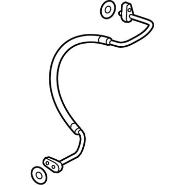 Volkswagen Touareg A/C Hose - 7P0-820-721-L