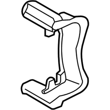 Volkswagen Golf R Brake Caliper Bracket - 5Q0-615-425-C-QB7