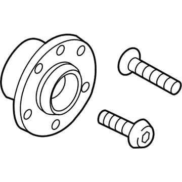 Volkswagen 8V0-598-625-B Hub & Bearing