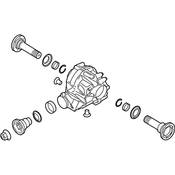Volkswagen Phaeton Differential - 08Y-500-043-D
