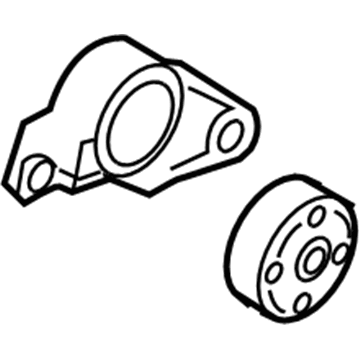 Volkswagen Phaeton Differential Mount - 3D0-599-125-E
