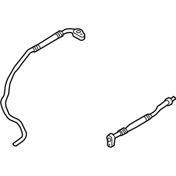 2005 Volkswagen Touareg A/C Hose - 7L0-820-727-C