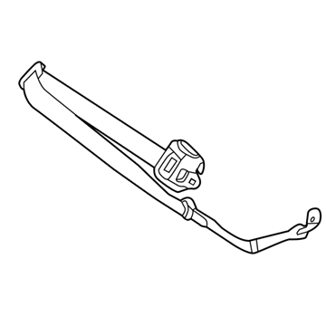 Volkswagen Beetle Seat Belt - 5C3-857-805-D-RAA
