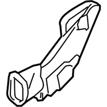 2005 Volkswagen Jetta Air Intake Hose - 1J0-129-609-B