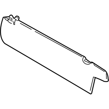 Volkswagen 705-857-552-D-8ZZ Visor