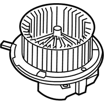 Volkswagen Beetle Blower Motor - 5C1-819-015-C