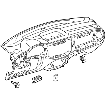 2015 Volkswagen Beetle Instrument Cluster - 5C1-857-001-C-82V