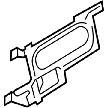 Volkswagen 7P6-035-317 Amplifier Mount Bracket